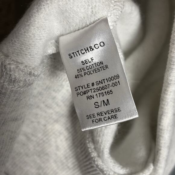 Official 30A Array Women’s Pullover Crew Heater Gray Sweatshirt Small Medium - Picture 3 of 7